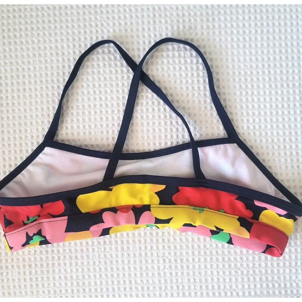 Hanna Andersson Girls swim bikini top size 140 US10